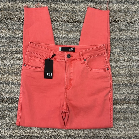 KUT From The Kloth High Rise Connie Fab Ab Ankle Skinny Jeans Sz 2 NWT | Jeans - - Picture 1 of 11